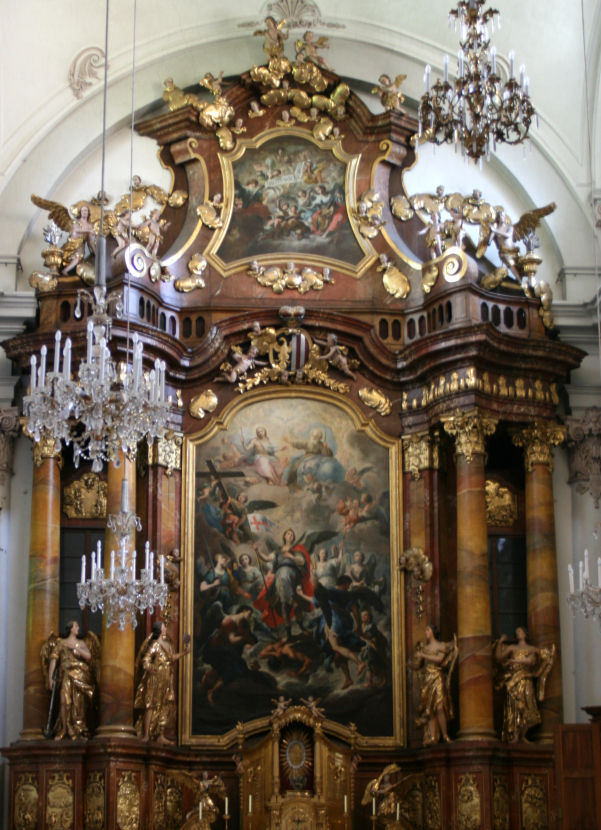 die Sieben Erzengel in der Ursulinenkirche in Linz